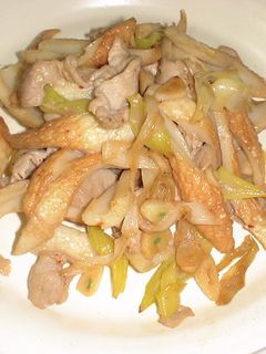 豚肉とちくわのぴりから炒め-レシピのメイン写真