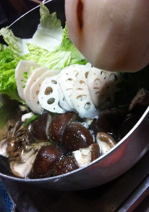 蓮根しゃぶしゃぶ-レシピのメイン写真