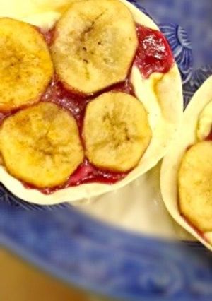 簡単手抜き！クリームチーズとジャムのピザ-レシピのメイン写真