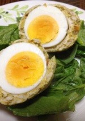 ヘルシー！鶏ささみのスコッチエッグ風-レシピのメイン写真