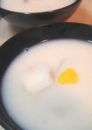 京都の冬の味 ~ 白味噌汁・雑煮-レシピのメイン写真