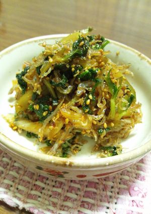 セロリとじゃこの佃煮-レシピのメイン写真