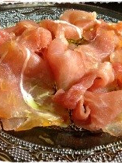 安い生ハムでも美味しくなる方法!!-レシピのメイン写真