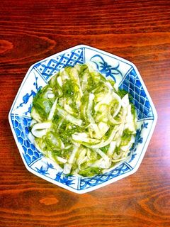 甘酢漬け大根とめかぶの合わせ-レシピのメイン写真