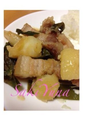 豚バラ肉とじゃがいもの味噌煮-レシピのメイン写真