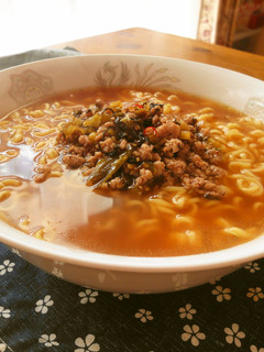 *インスタント麺で*高菜ラーメン*-レシピのメイン写真