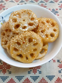 スイチリ+醤油だけ!れんこん炒め-レシピのメイン写真