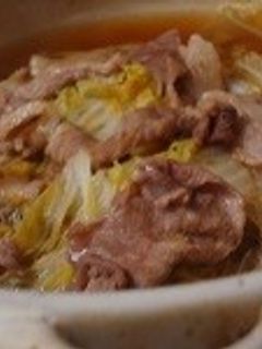 白菜と豚肉の煮込み-レシピのメイン写真