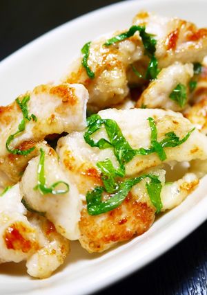 柔らかジューシー！鶏むね肉と大葉の塩焼き-レシピのメイン写真