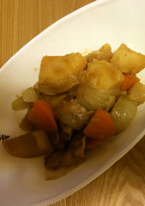 嫁の豚バラ肉じゃが☆-レシピのメイン写真
