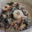 厚揚げdeほうれん草(青菜)の白あえ