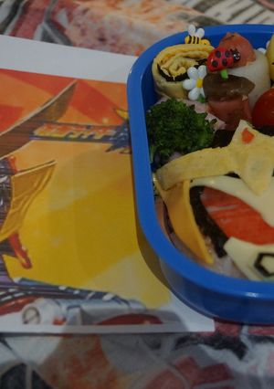 仮面ライダー鎧武弁当-レシピのメイン写真