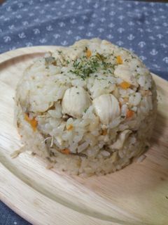 炊飯器で鶏ごぼうピラフ-レシピのメイン写真