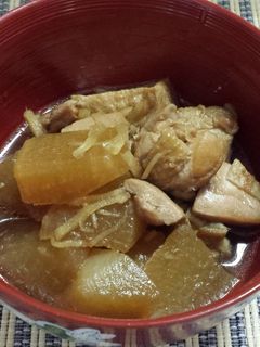 大根と鶏と厚揚げの生姜煮♪-レシピのメイン写真