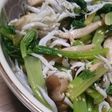 小松菜としめじのおひたしでカルシウム☆