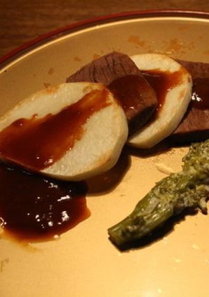 66.山芋とモモ肉のデミグラスソース-レシピのメイン写真