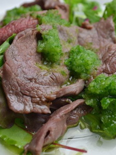 53.鹿肉のキュウリソース-レシピのメイン写真