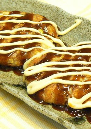 豆腐と長ネギのふわふわお好み焼き風-レシピのメイン写真