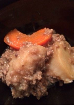煮るだけ簡単！里芋のひき肉あんかけ-レシピのメイン写真