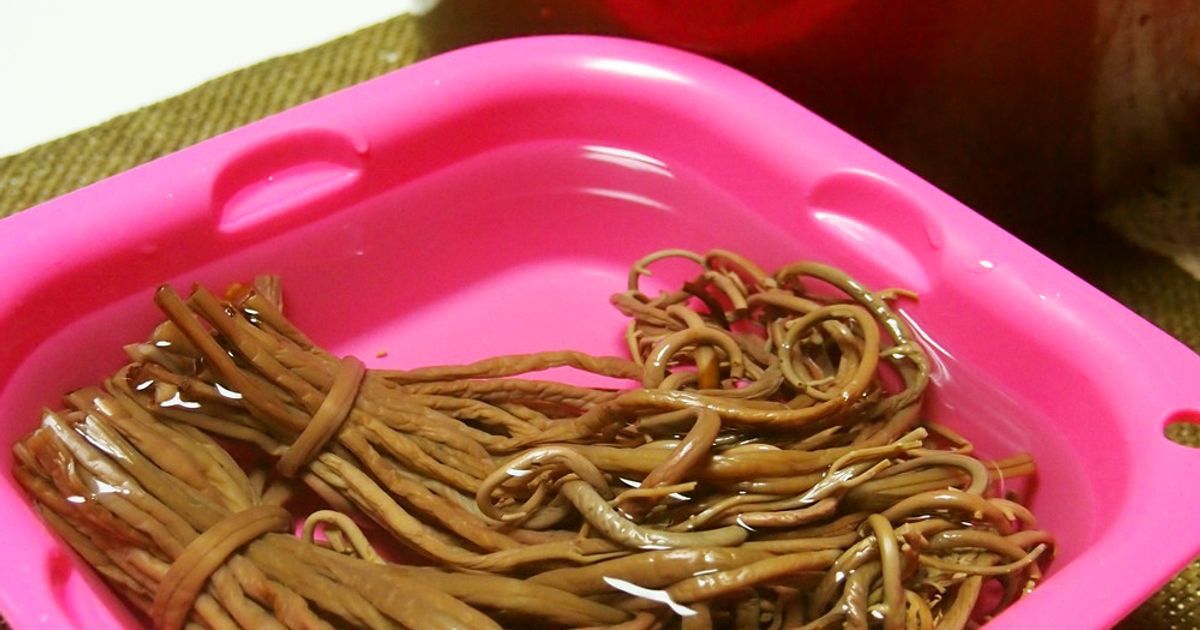 乾燥ぜんまい　② 基本からアレンジまで！思わずつくりたくなる「乾燥ぜんまい」の