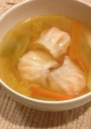 【簡単！手抜き！】水餃子スープ-レシピのメイン写真