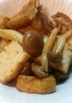 節約★簡単 厚揚げとしめじのおかず-レシピのメイン写真