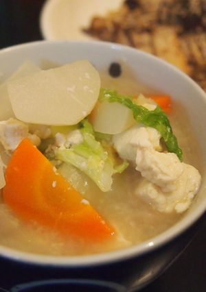 酒粕豚汁-レシピのメイン写真