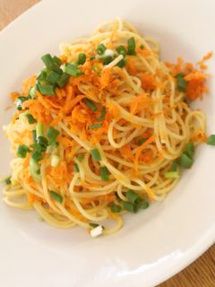 にんじんのしりしりパスタ-レシピのメイン写真