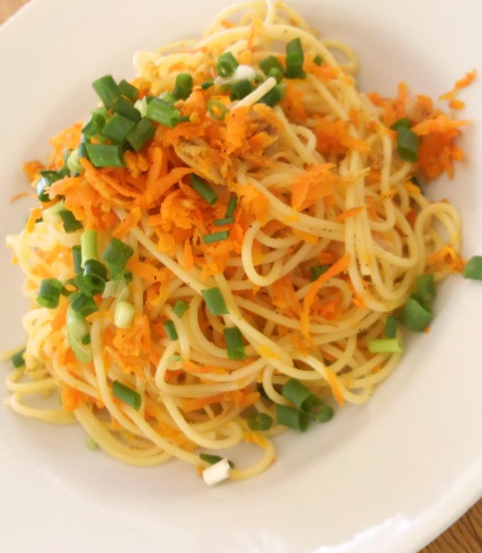 にんじんのしりしりパスタ-レシピのメイン写真