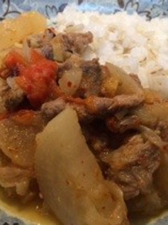 豚ロース肉と大根の煮物「パクシャバ」-レシピのメイン写真