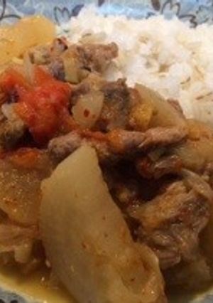 豚ロース肉と大根の煮物「パクシャバ」-レシピのメイン写真