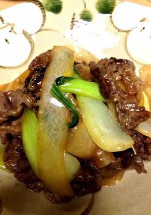 牛肉と大根のオイスターソース炒め-レシピのメイン写真