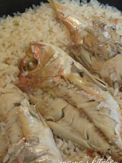 土鍋で鯛飯-レシピのメイン写真