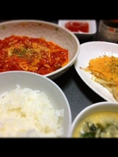 きのこたっぷり鶏肉とチーズのトマト煮♪-レシピのメイン写真