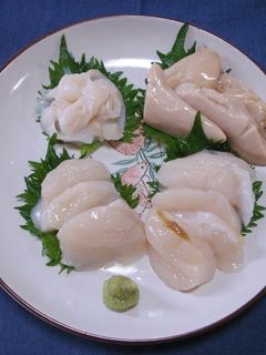 ホタテのお刺身-レシピのメイン写真