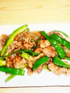 “パリパリ”ピーマンと豚肉の生姜焼き-レシピのメイン写真