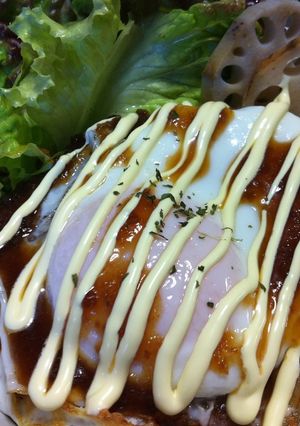 蓮根ロコモコ-レシピのメイン写真