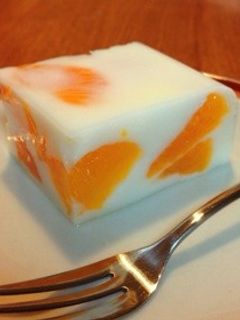 簡単。みかんヨーグルト寒天-レシピのメイン写真