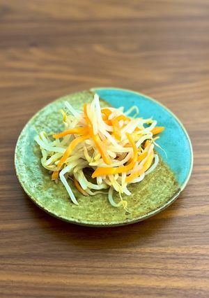 もやしと人参の簡単和え-レシピのメイン写真