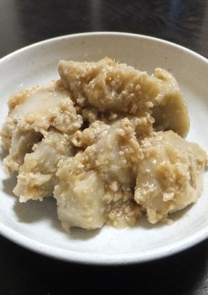 やつがしら・そぼろ煮物-レシピのメイン写真
