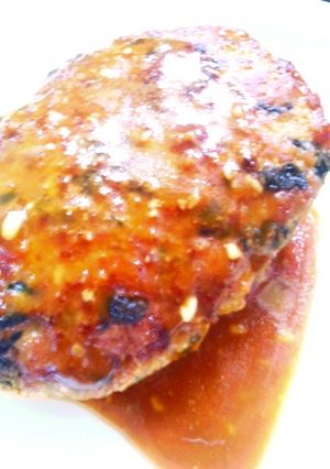 簡単！焼き肉のたれでハンバーグソース-レシピのメイン写真