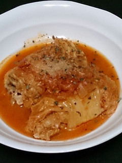 豚肉の白菜ロール♪トマトソース煮込み-レシピのメイン写真