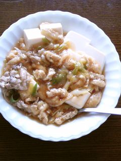 簡単あんかけ豆腐-レシピのメイン写真