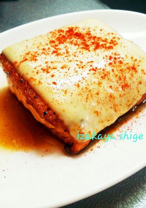 簡単サーモンのチーズ焼き　バター醤油風味-レシピのメイン写真