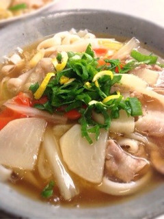 葛あんかけ野菜たっぷりうどん-レシピのメイン写真