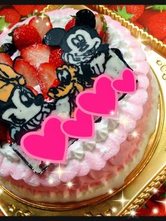 誕生日ケーキ-レシピのメイン写真