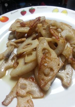簡単にもう一品！レンコンのオイスター炒め-レシピのメイン写真