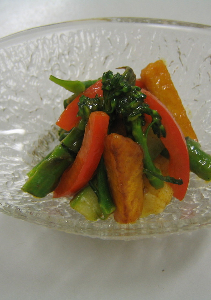 彩り野菜のカレー炒め-レシピのメイン写真