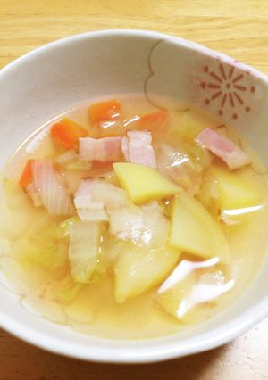 コンソメスープ-レシピのメイン写真