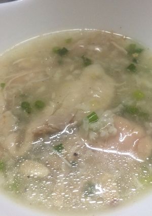 参鶏湯粥-レシピのメイン写真